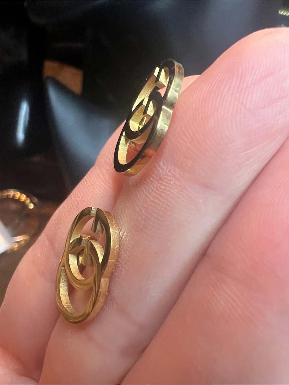 None polished gold